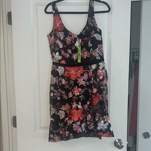 NWT!- Sam Edelman Hibiscus Floral Embroidery Dress